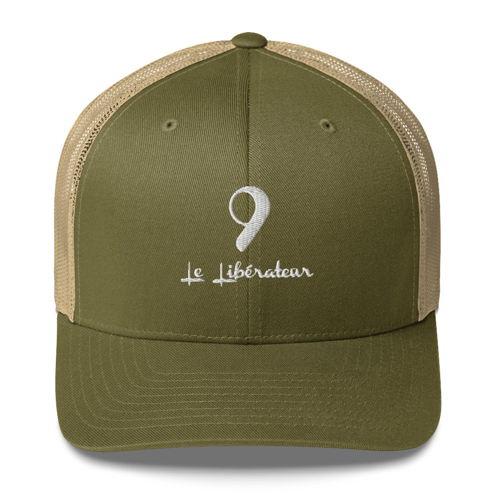 9 le libérateur Casquette Trucker FR