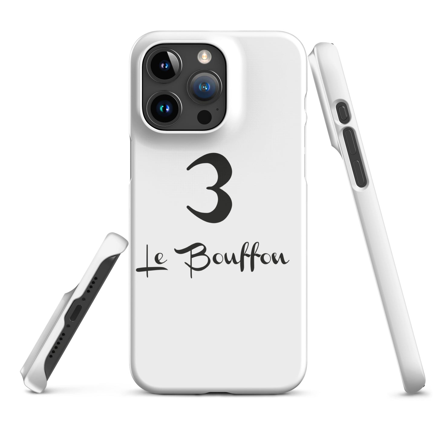 3 le Bouffon Coque iPhone fine