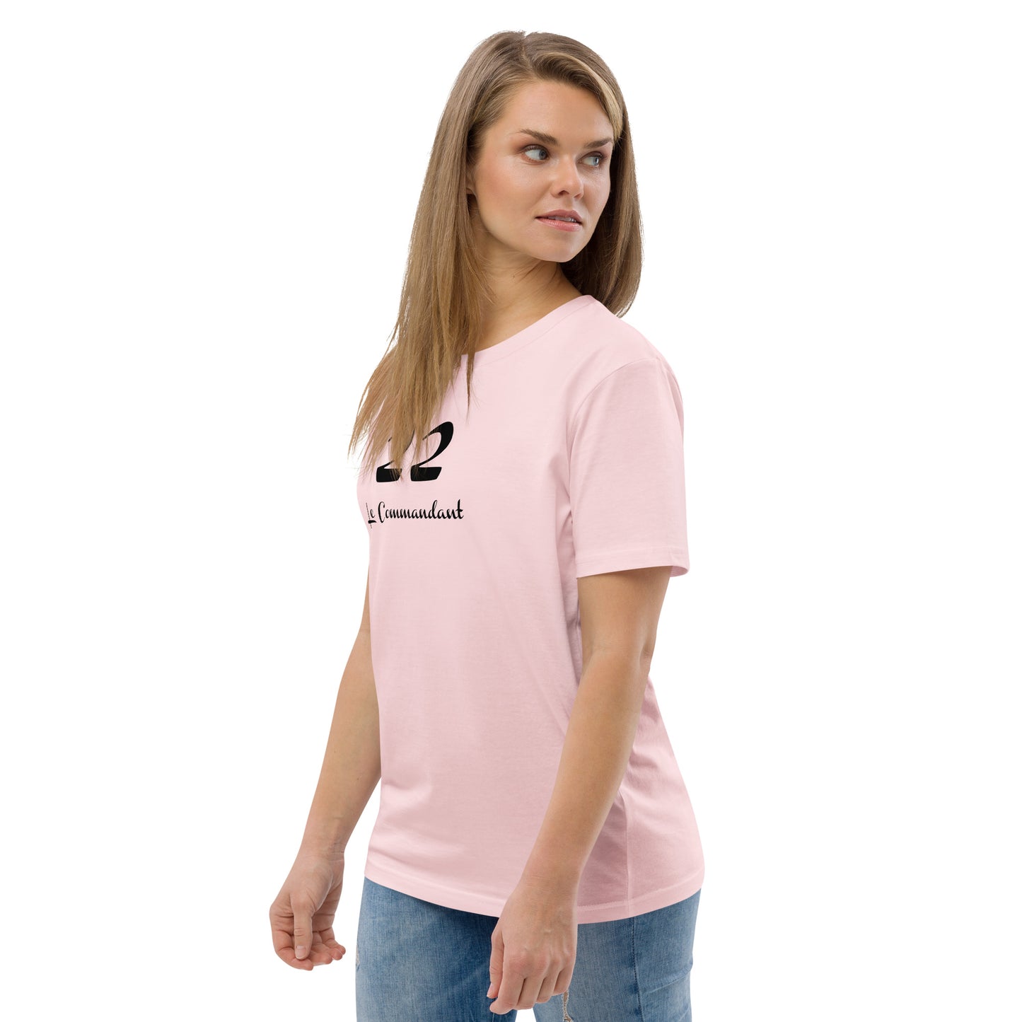 22 le Commandant T-shirt unisexe en coton biologique FR