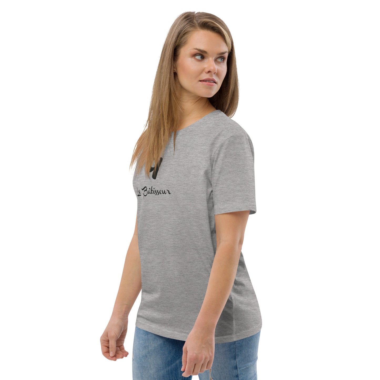 4 le Bâtisseur T-shirt unisexe en coton biologique FR