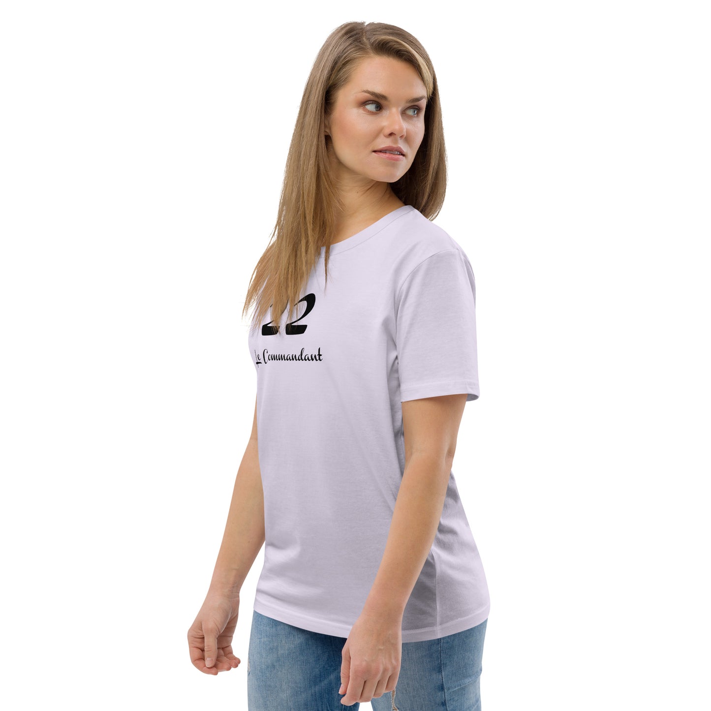 22 le Commandant T-shirt unisexe en coton biologique FR