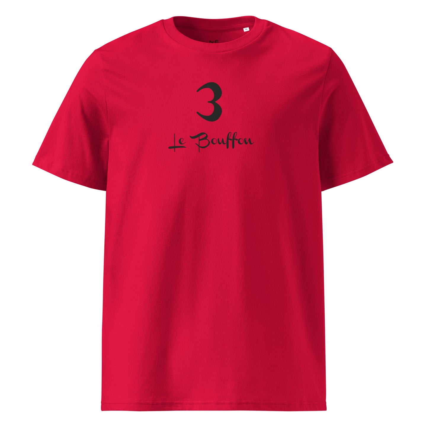 3 le Bouffon T-shirt unisexe en coton biologique FR