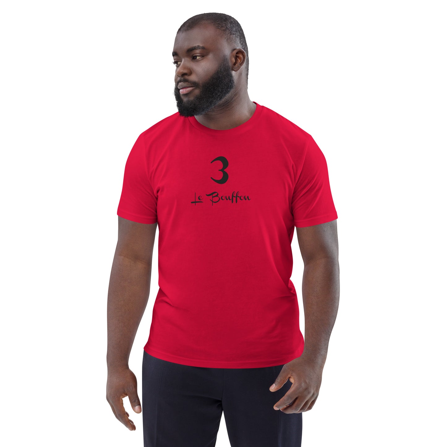 3 le Bouffon T-shirt unisexe en coton biologique FR