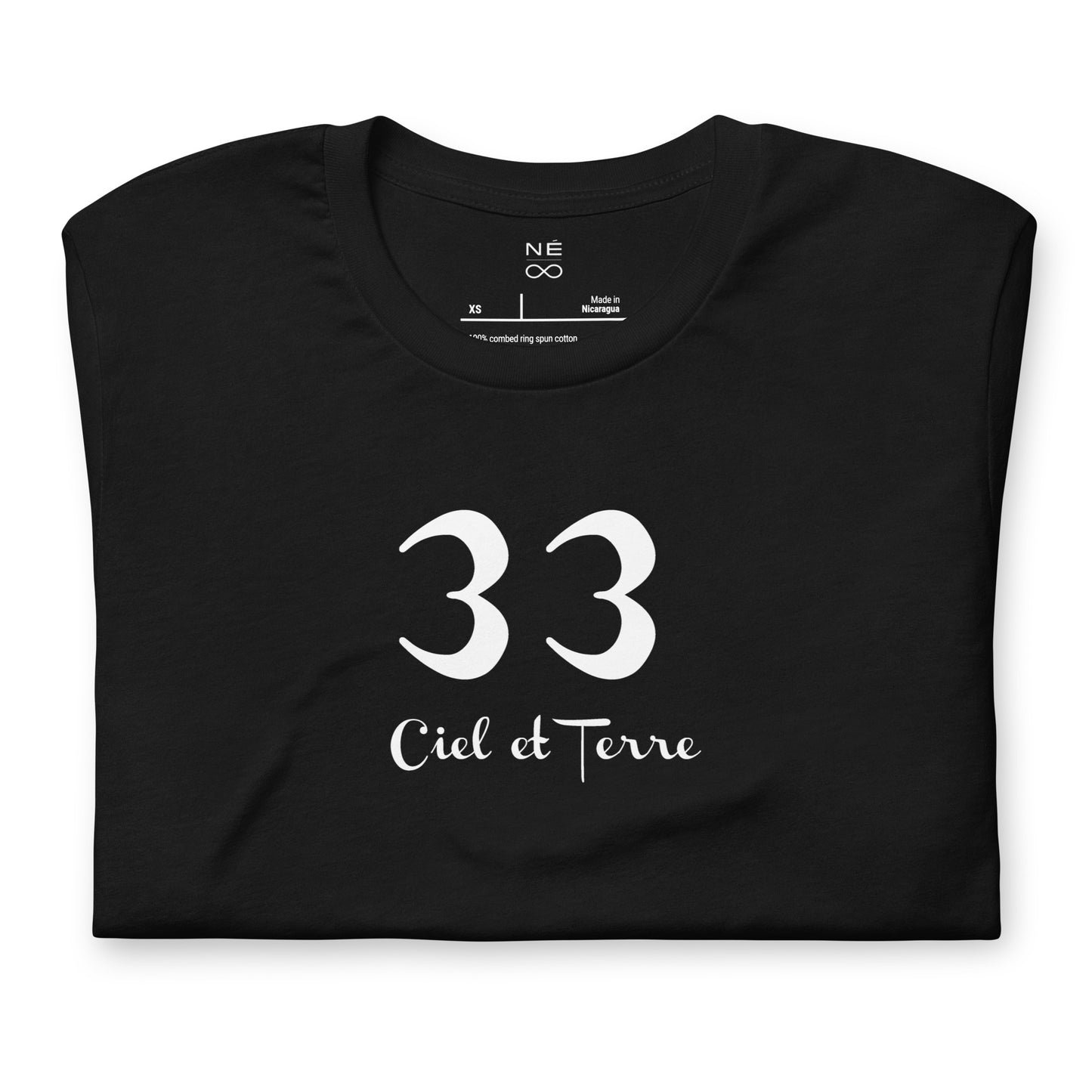 33 Ciel et Terre T-shirt unisexe FR