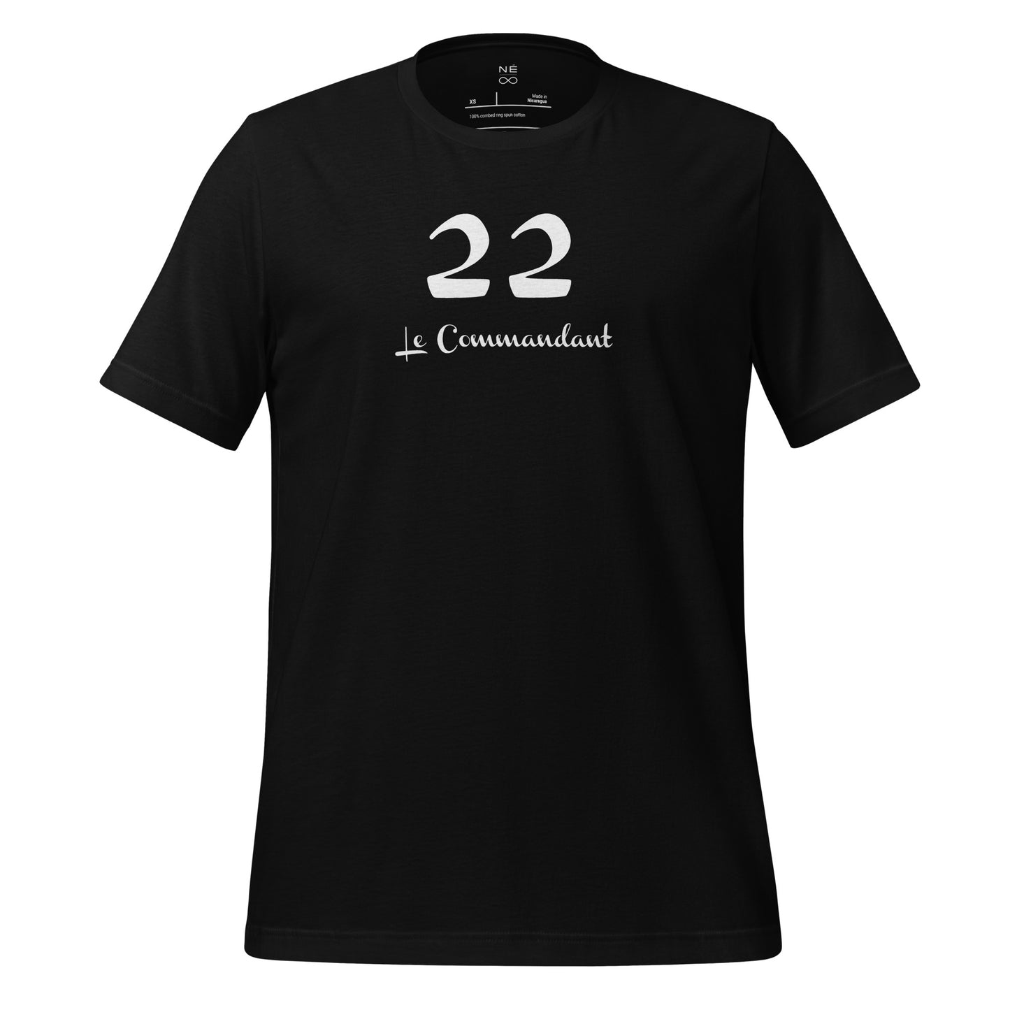 22 le Commandant T-shirt unisexe FR