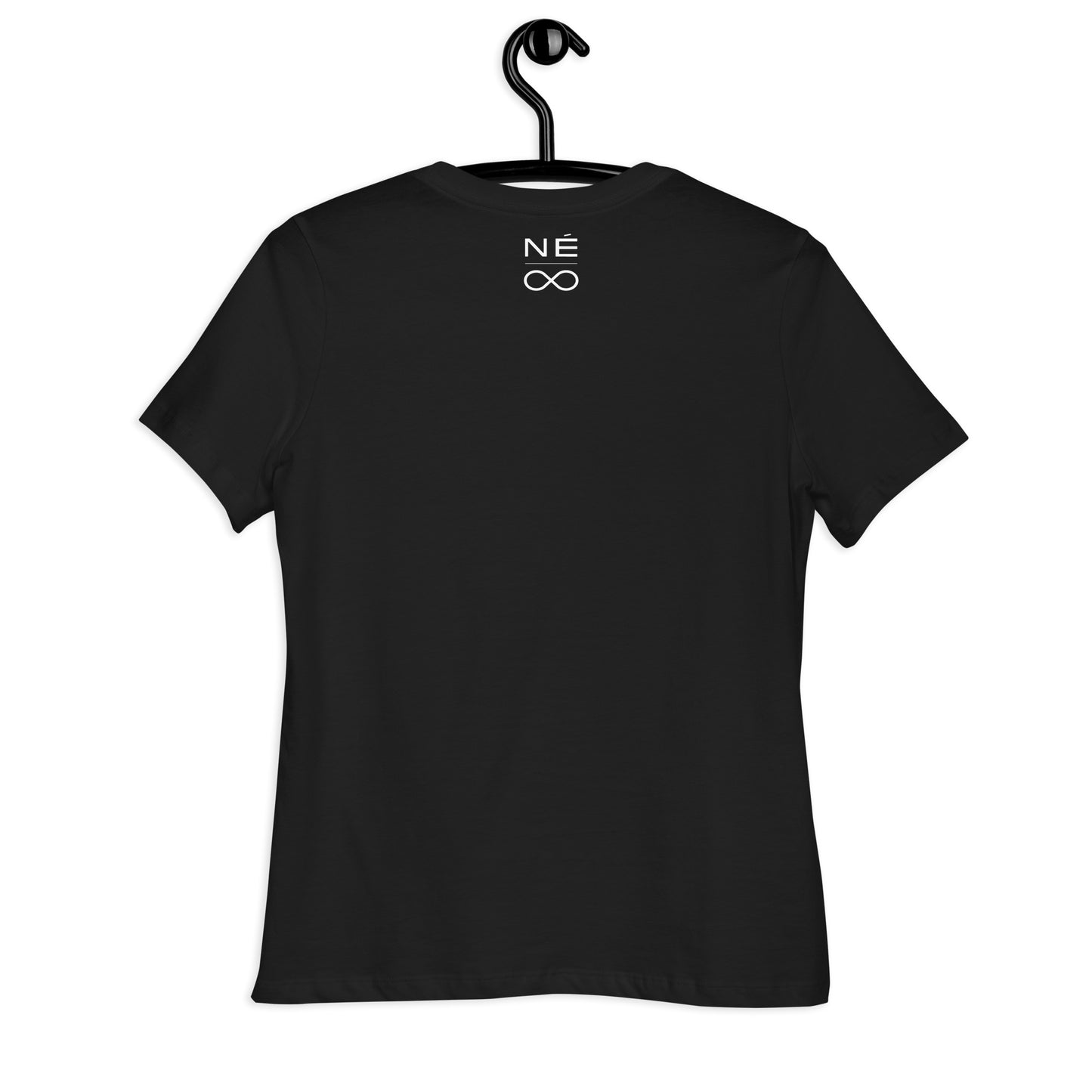 3 le Bouffon T-shirt Noir Décontracté pour Femme FR