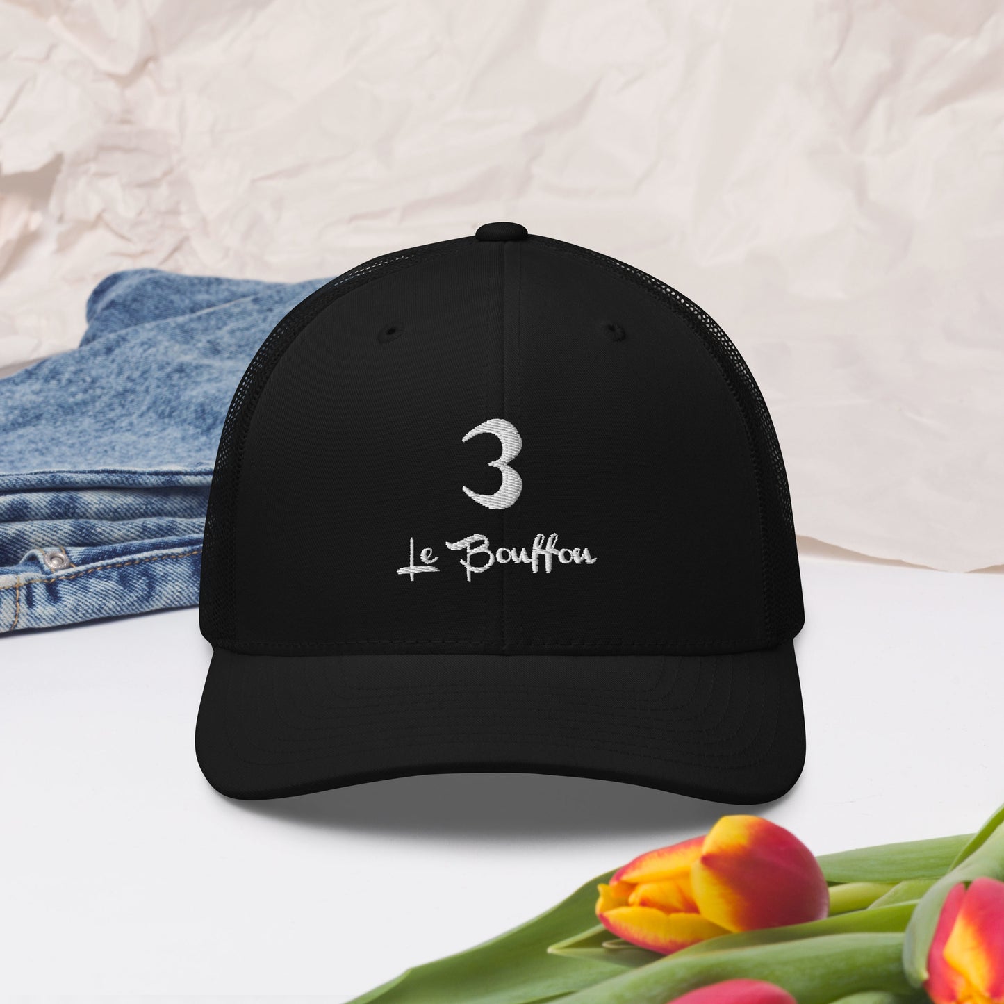 3 le bouffon Casquette Trucker FR