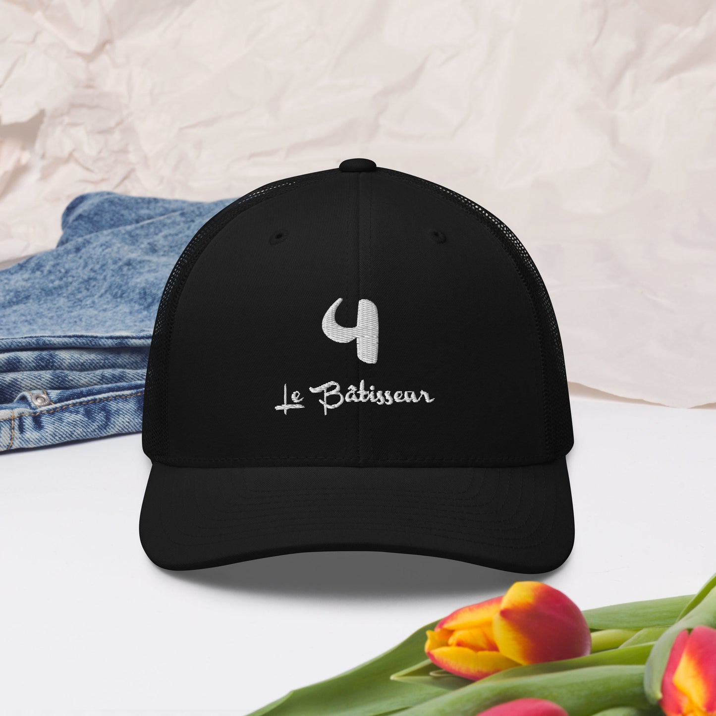 4 le Bâtisseur Casquette Trucker FR