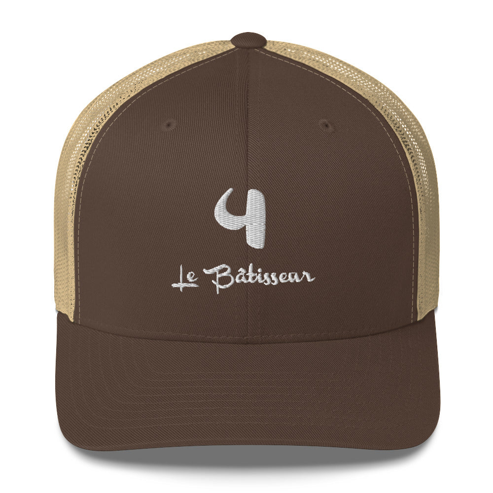 4 le Bâtisseur Casquette Trucker FR