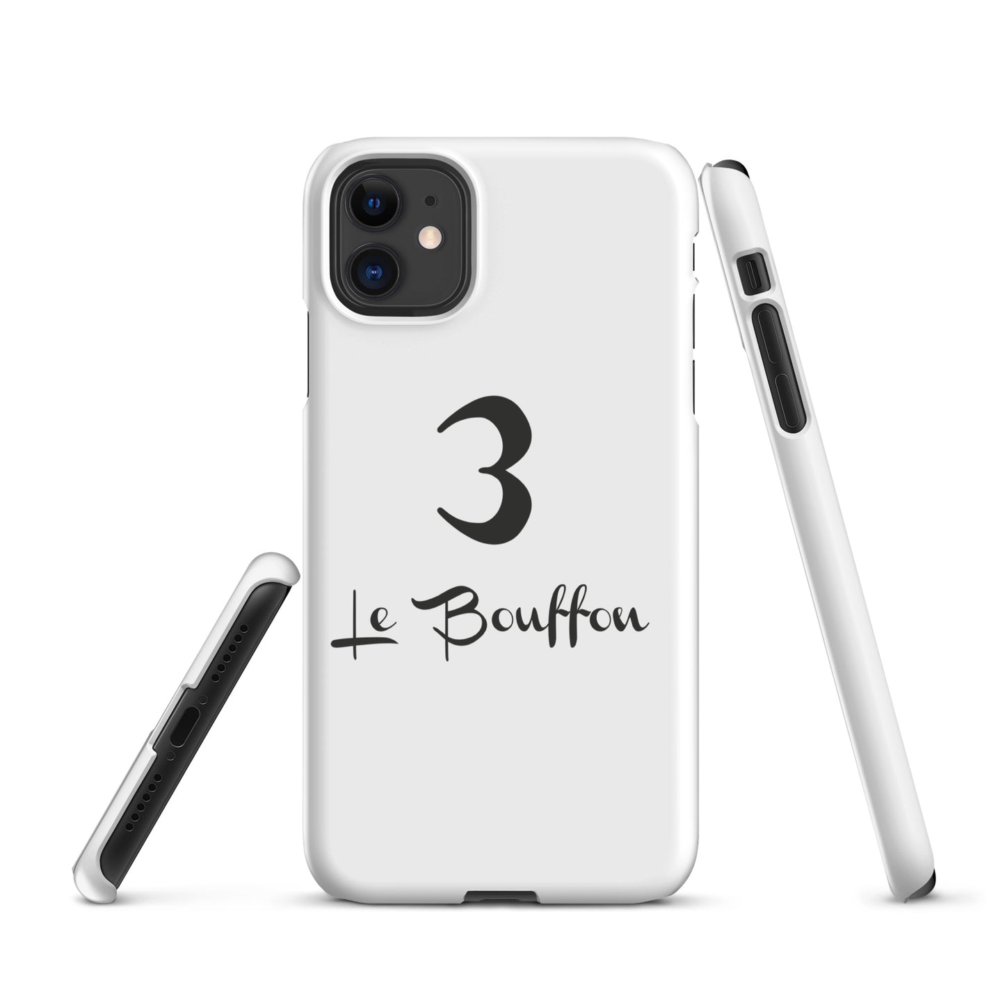 3 le Bouffon Coque iPhone fine