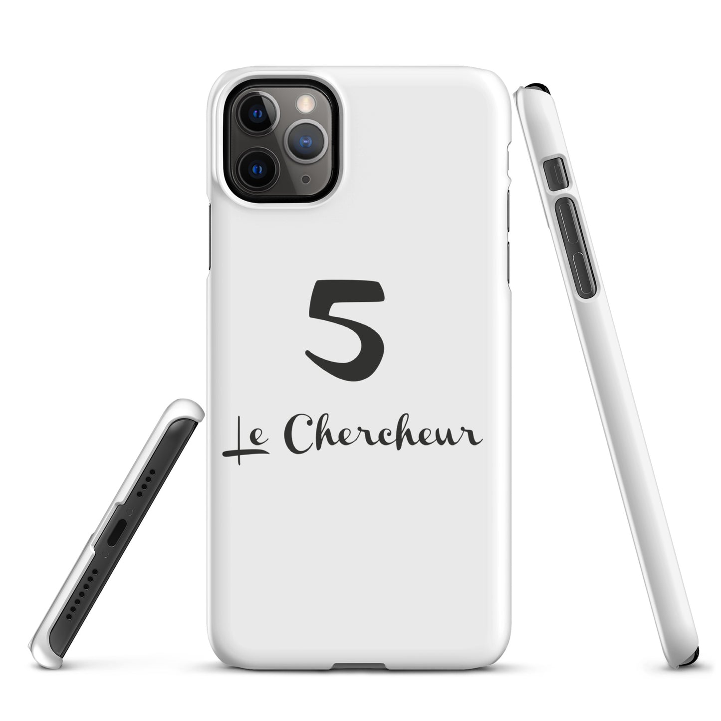 5 le Cherceur  Coque iPhone fine