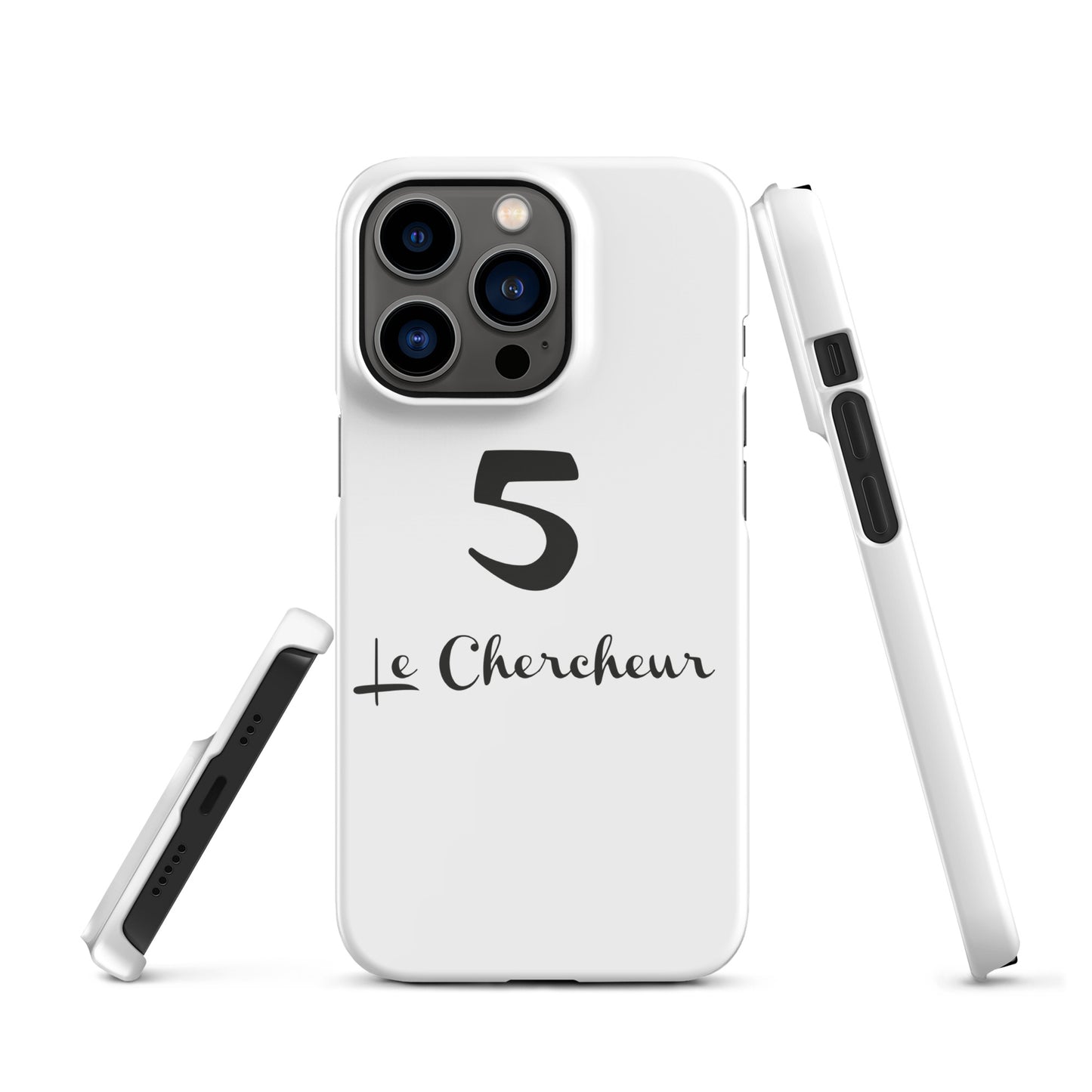 5 le Cherceur  Coque iPhone fine