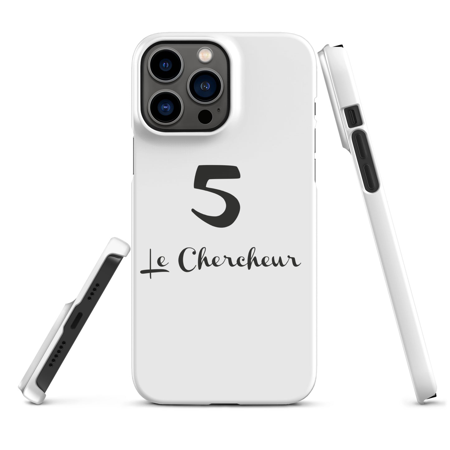 5 le Cherceur  Coque iPhone fine