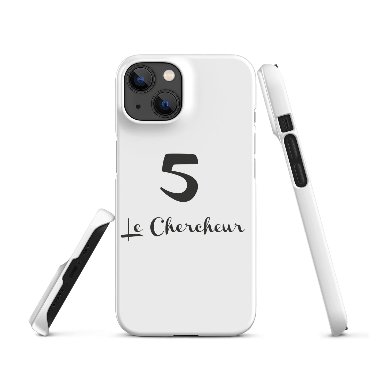 5 le Cherceur  Coque iPhone fine