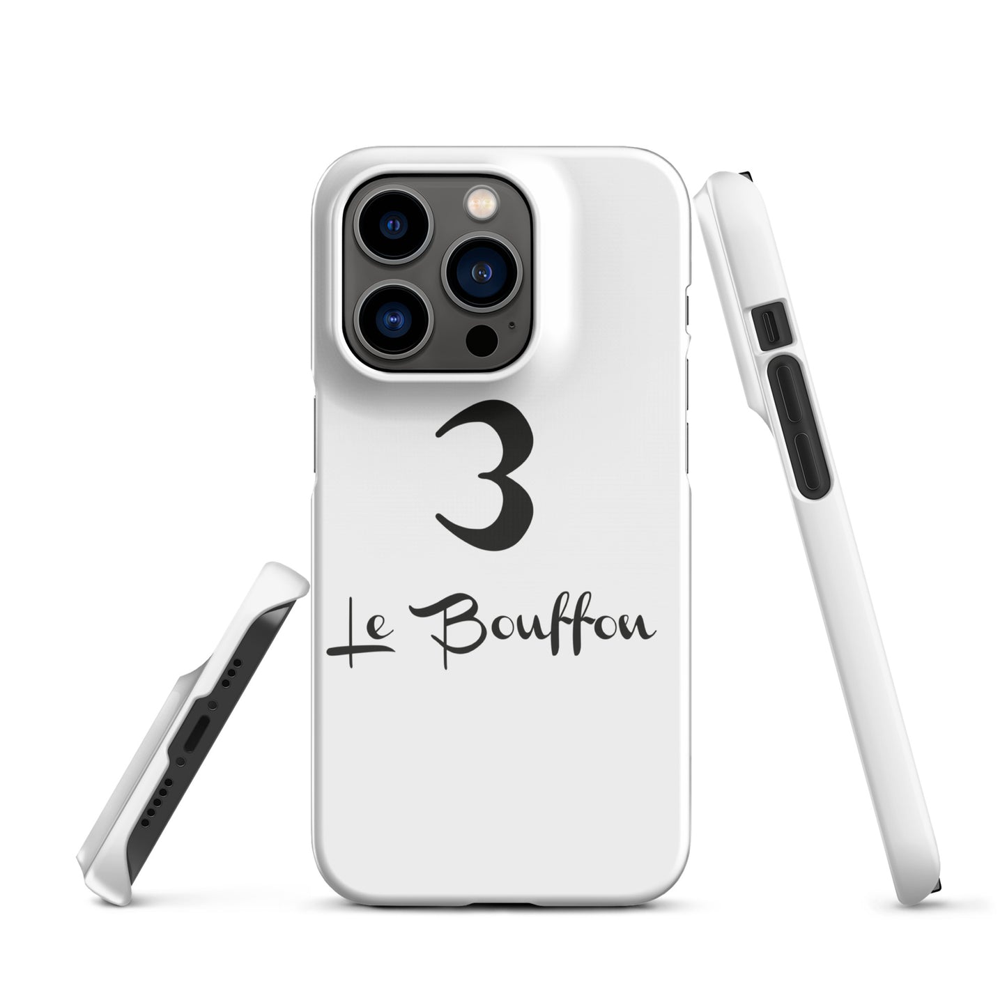 3 le Bouffon Coque iPhone fine