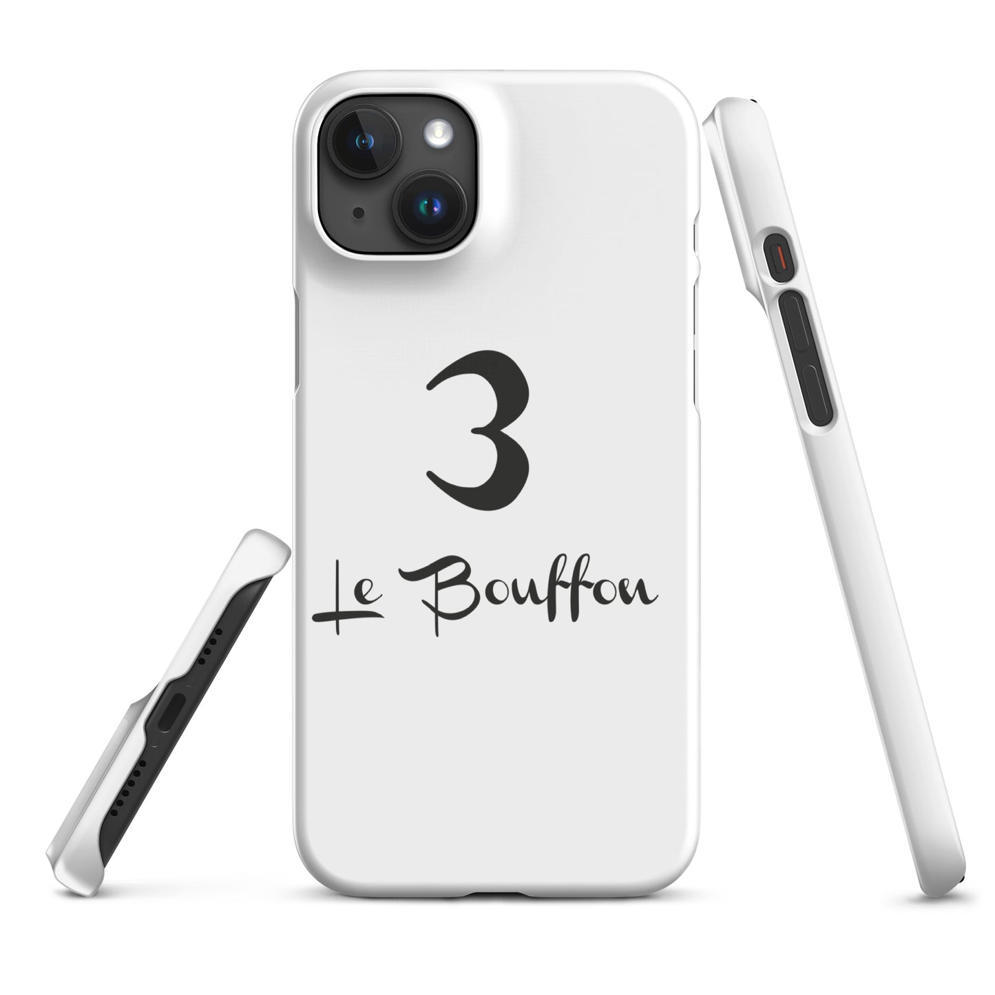 3 le Bouffon Coque iPhone fine