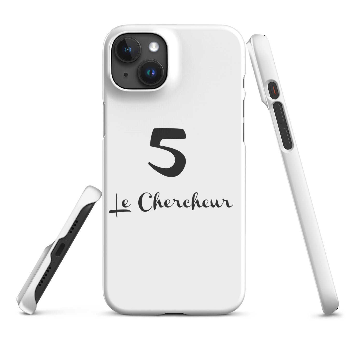 5 le Cherceur  Coque iPhone fine