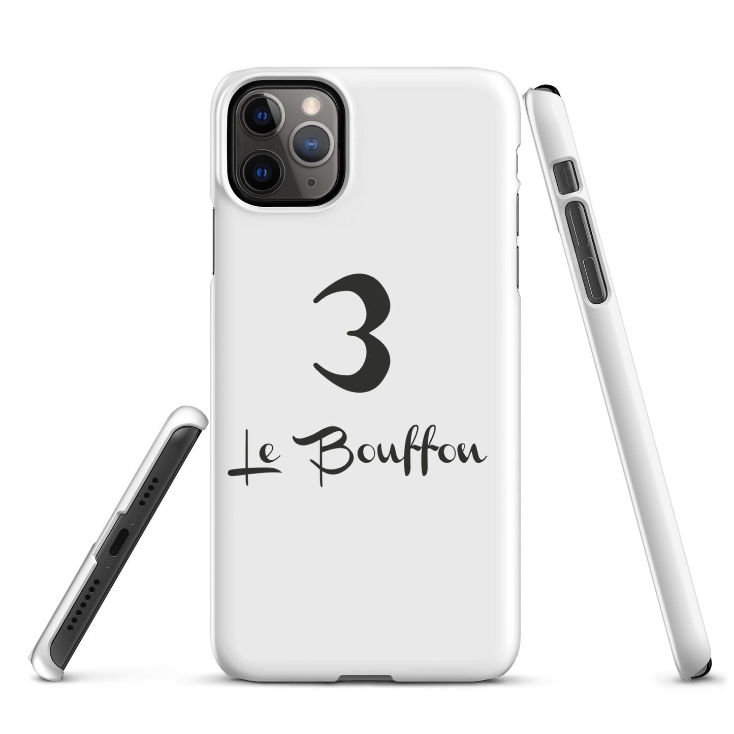 3 le Bouffon Coque iPhone fine