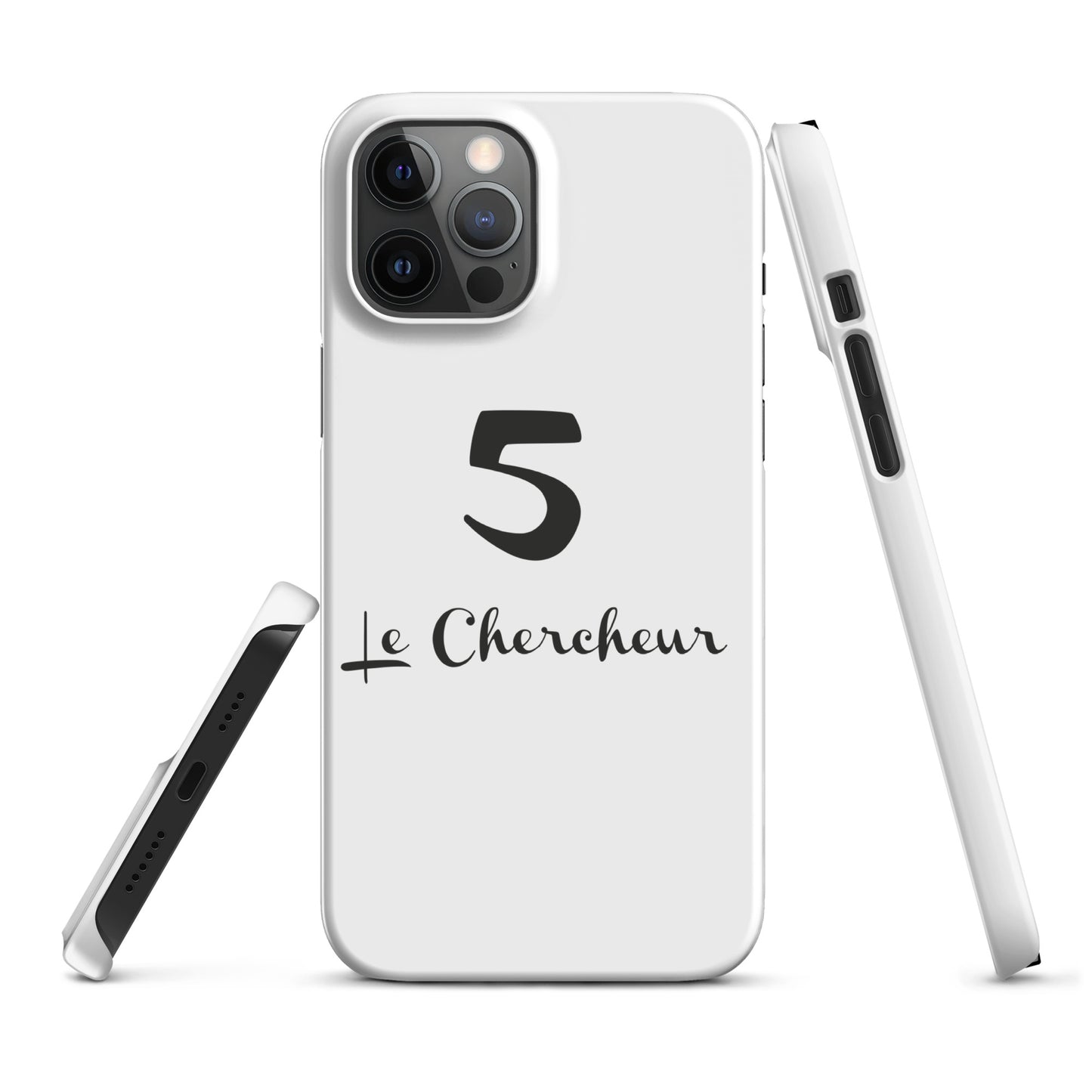 5 le Cherceur  Coque iPhone fine