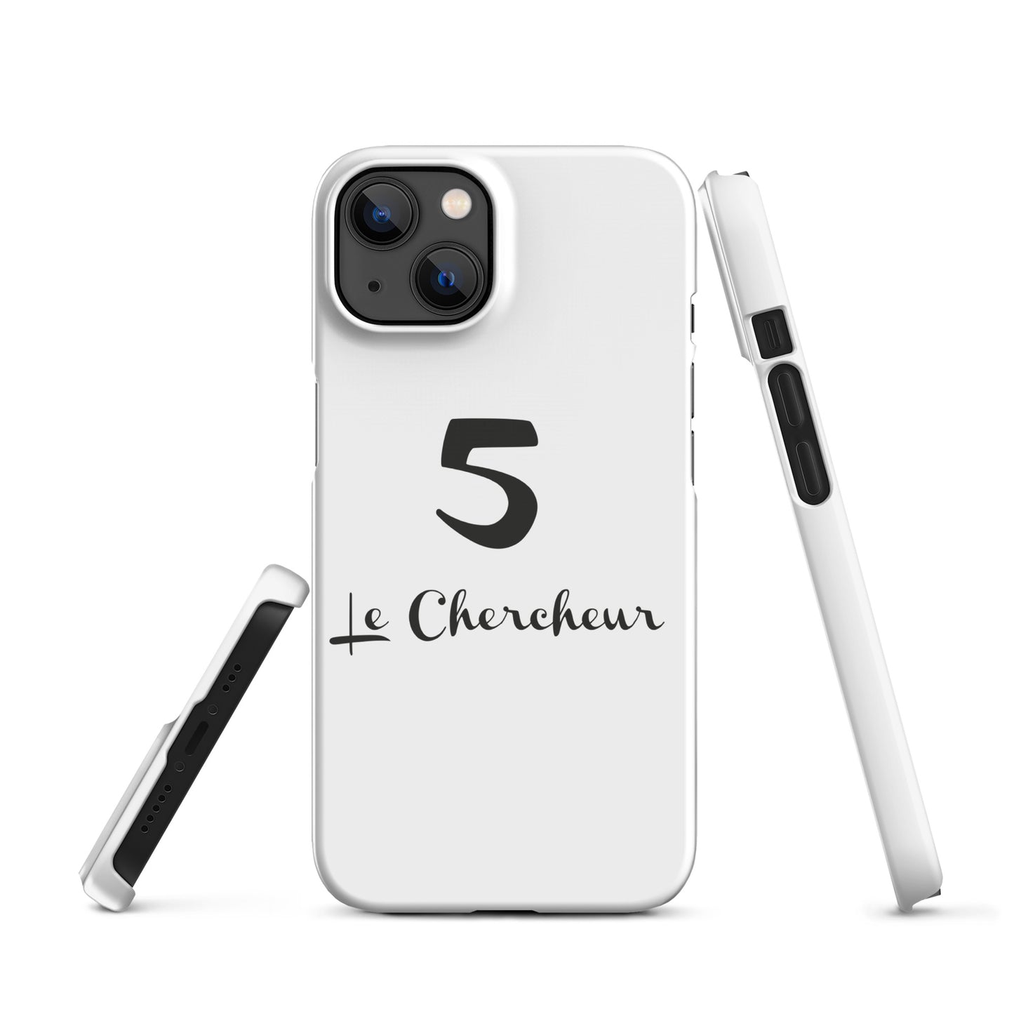 5 le Cherceur  Coque iPhone fine