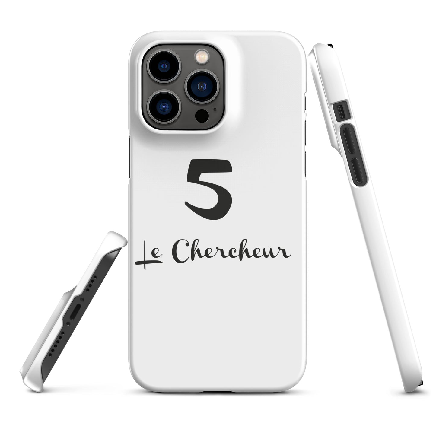 5 le Cherceur  Coque iPhone fine