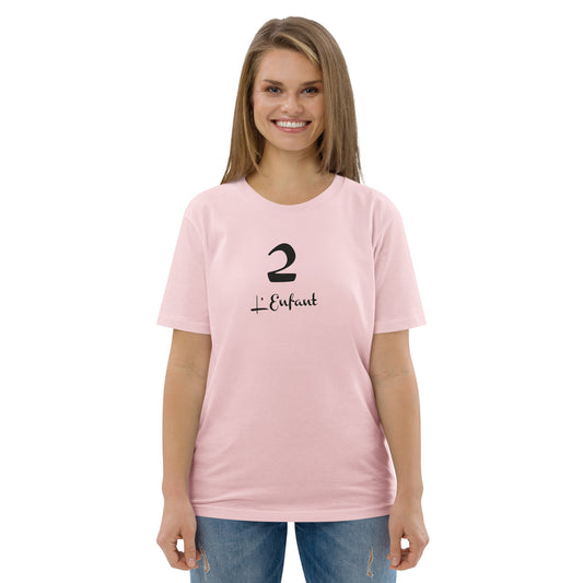 2 l'Enfant T-shirt unisexe en coton biologique FR