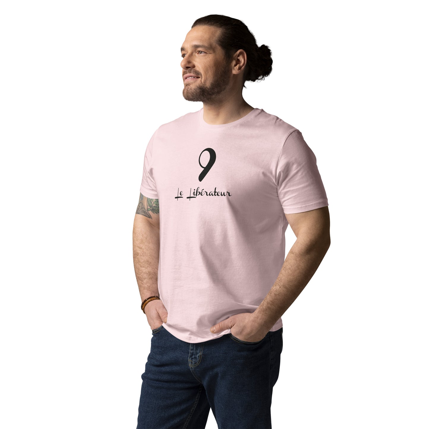 9 le Liberateur T-shirt unisexe en coton biologique FR