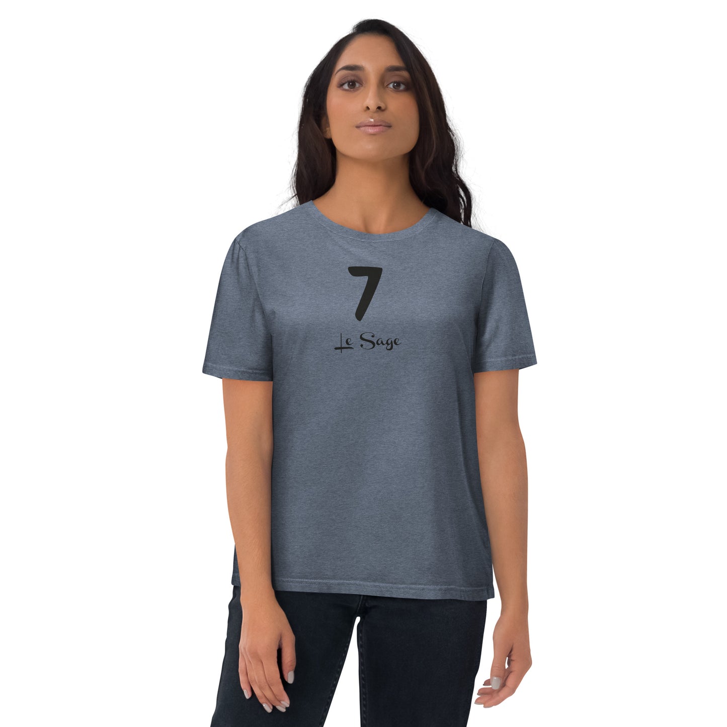 7 le Sage T-shirt unisexe en coton biologique FR