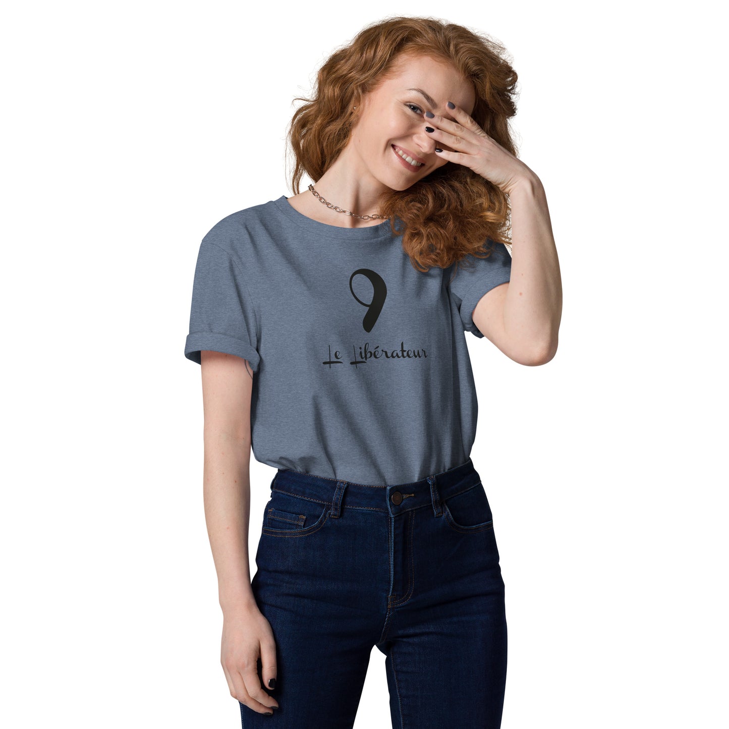 9 le Liberateur T-shirt unisexe en coton biologique FR