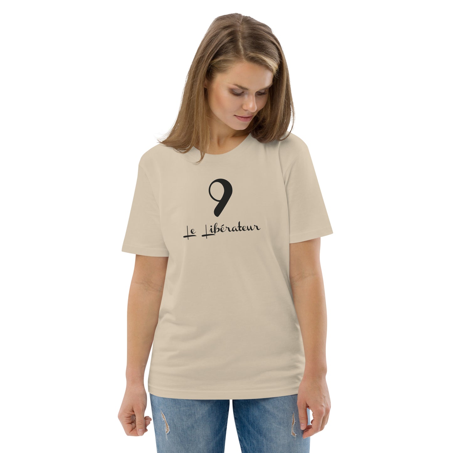 9 le Liberateur T-shirt unisexe en coton biologique FR