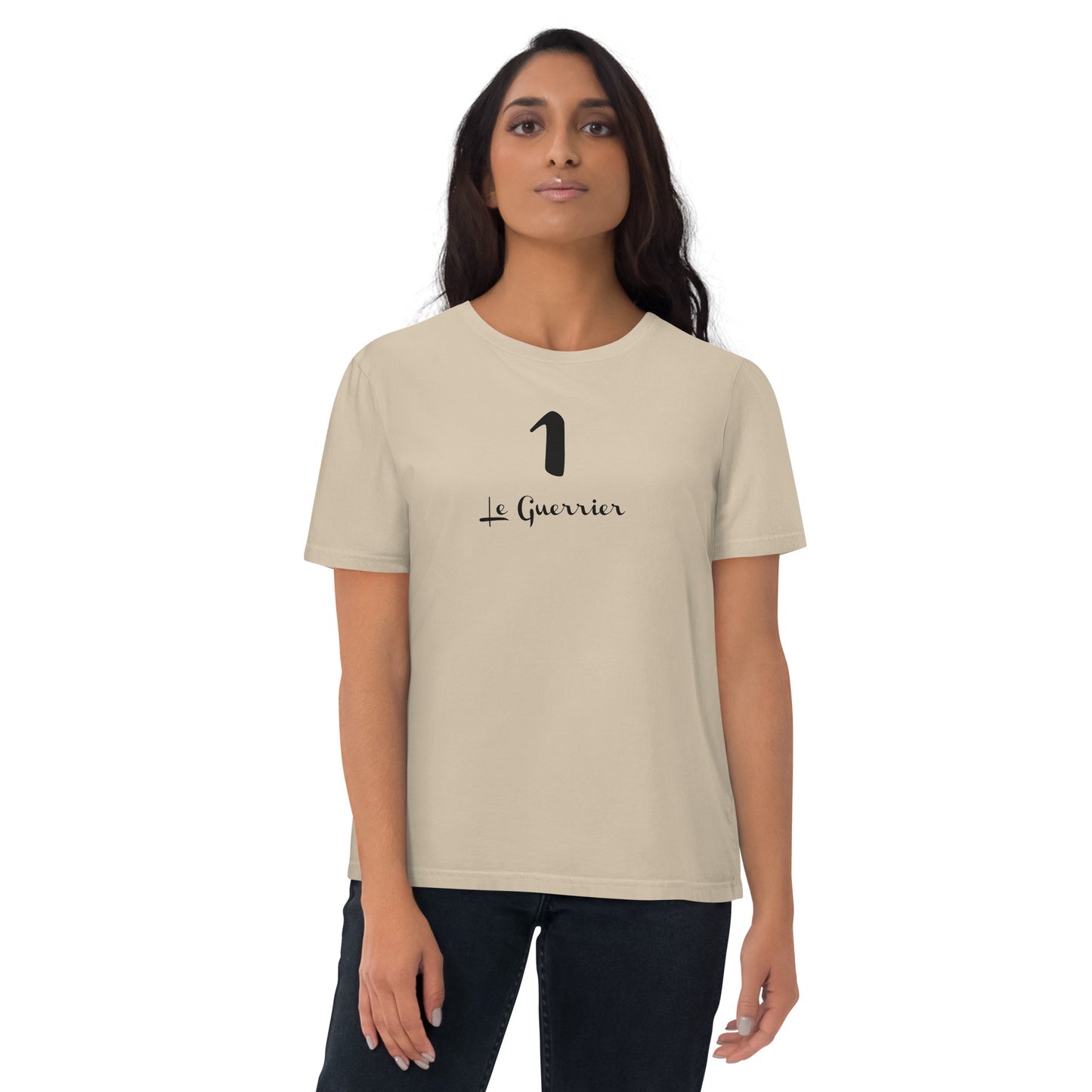 1 le Guerrier T-shirt unisexe en coton biologique FR