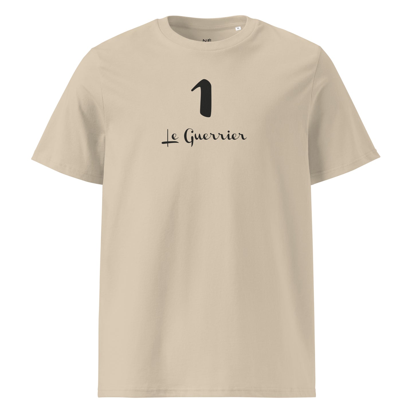 1 le Guerrier T-shirt unisexe en coton biologique FR