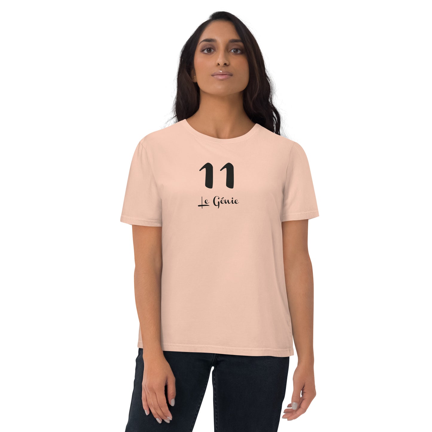 11 le Genie T-shirt unisexe en coton biologique FR