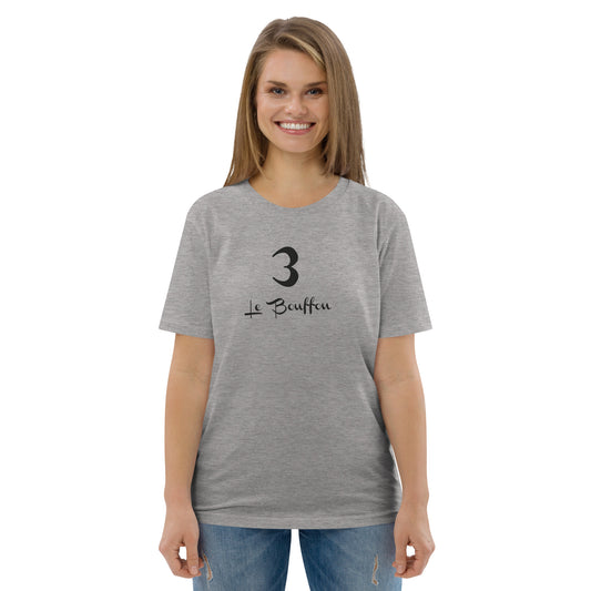 3 le Bouffon T-shirt unisexe en coton biologique FR