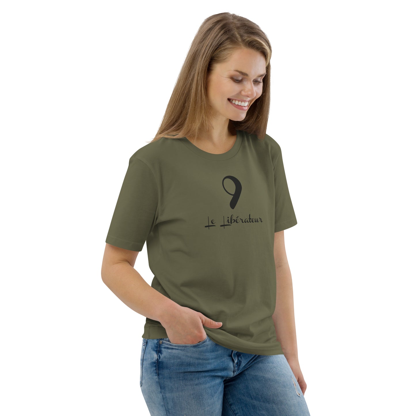 9 le Liberateur T-shirt unisexe en coton biologique FR