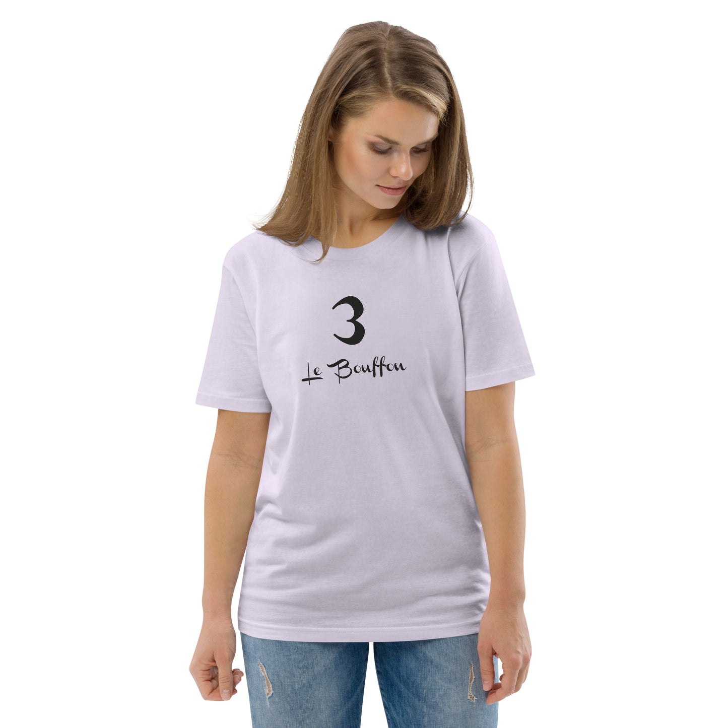 3 le Bouffon T-shirt unisexe en coton biologique FR