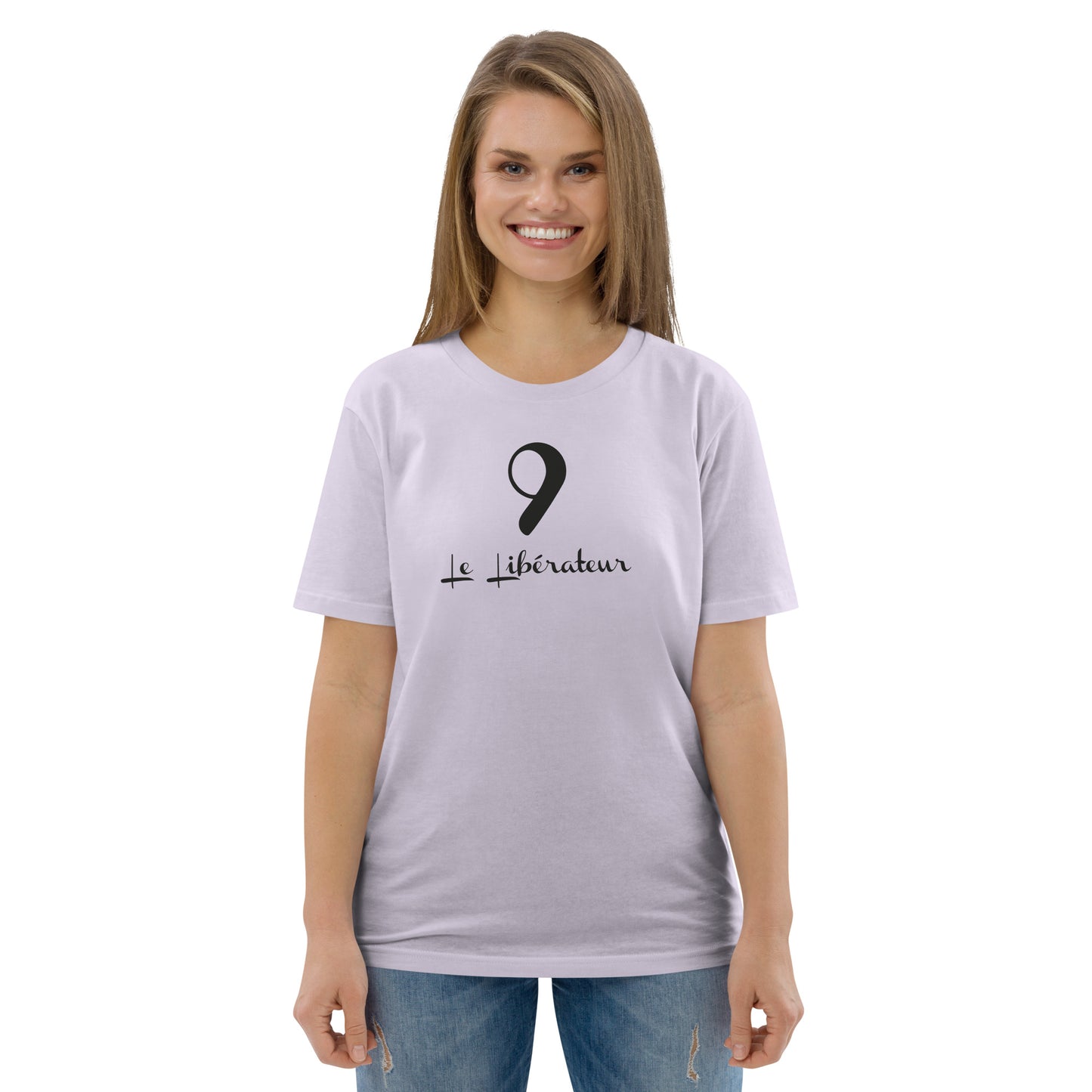 9 le Liberateur T-shirt unisexe en coton biologique FR