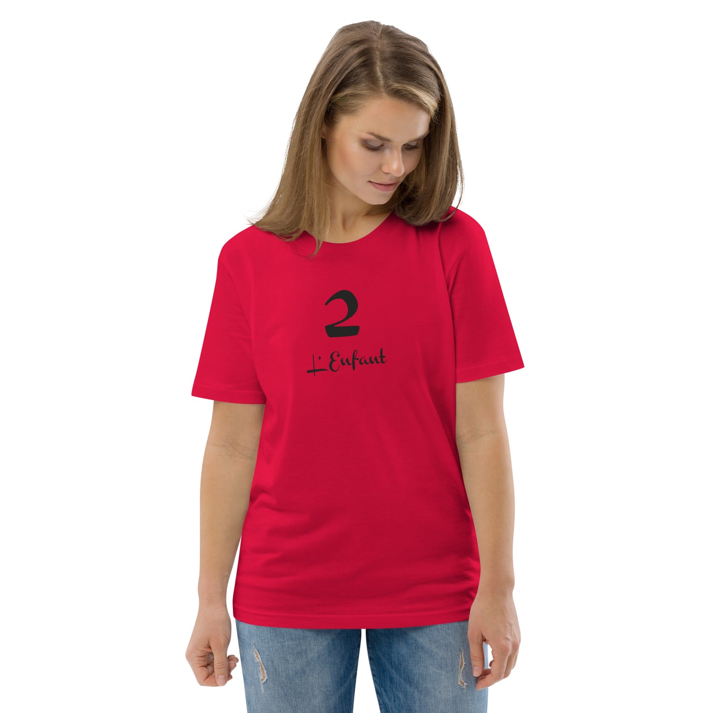 2 l'Enfant T-shirt unisexe en coton biologique FR