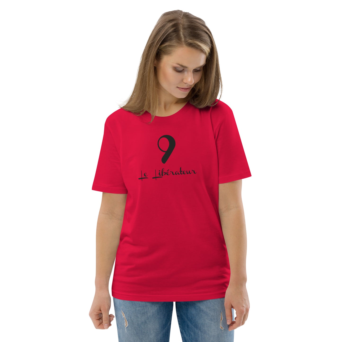 9 le Liberateur T-shirt unisexe en coton biologique FR