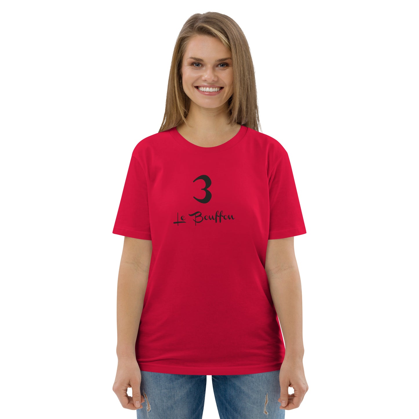 3 le Bouffon T-shirt unisexe en coton biologique FR