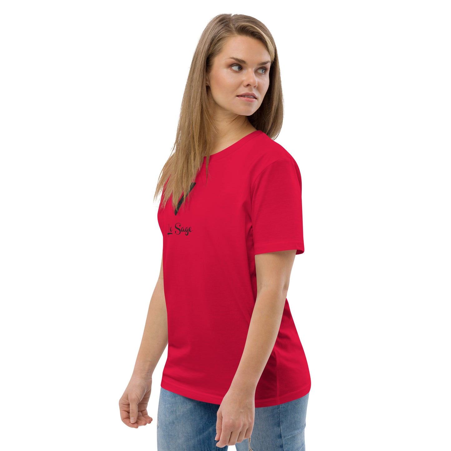 7 le Sage T-shirt unisexe en coton biologique FR