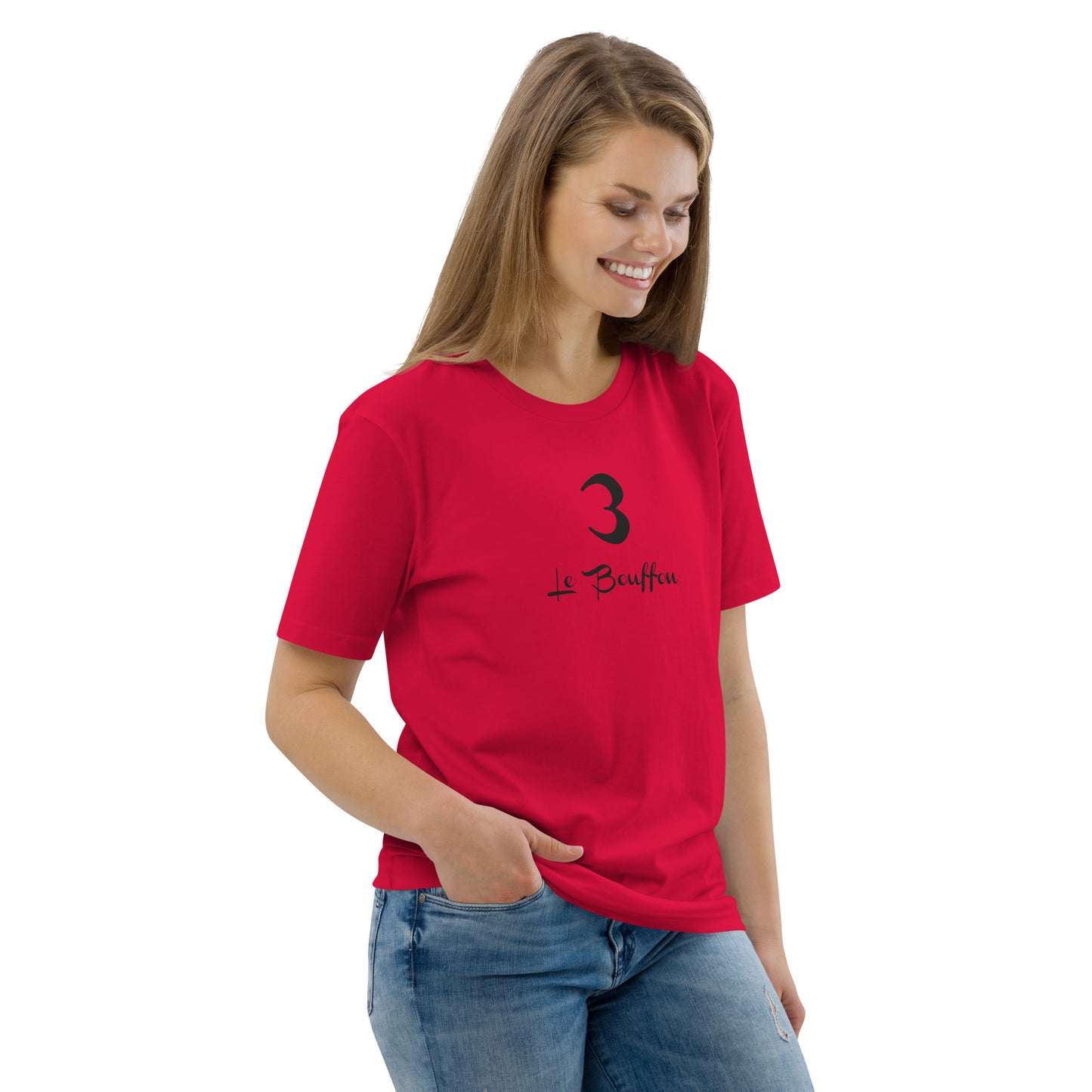 3 le Bouffon T-shirt unisexe en coton biologique FR