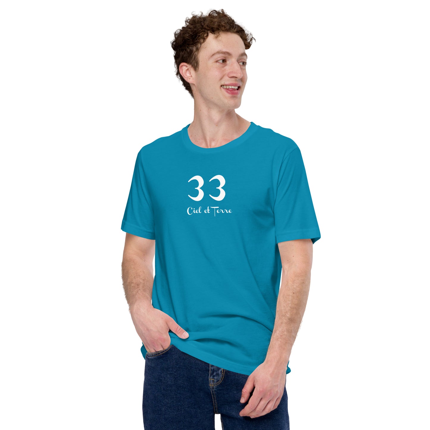 33 Ciel et Terre T-shirt unisexe FR