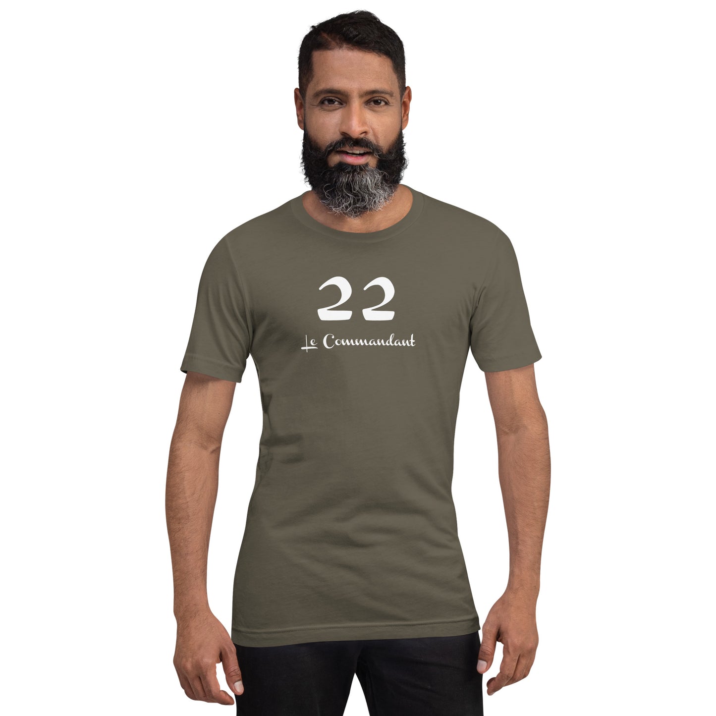 22 le Commandant T-shirt unisexe FR