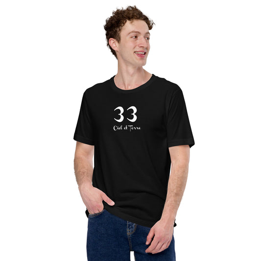 33 Ciel et Terre T-shirt unisexe FR