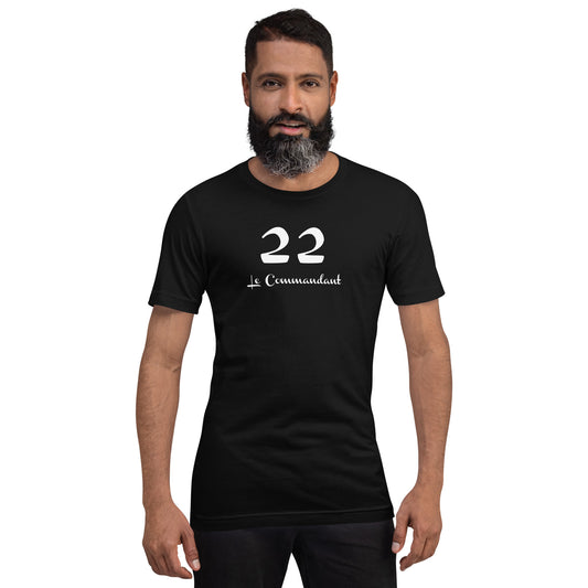 22 Commandant T-shirt unisexe FR
