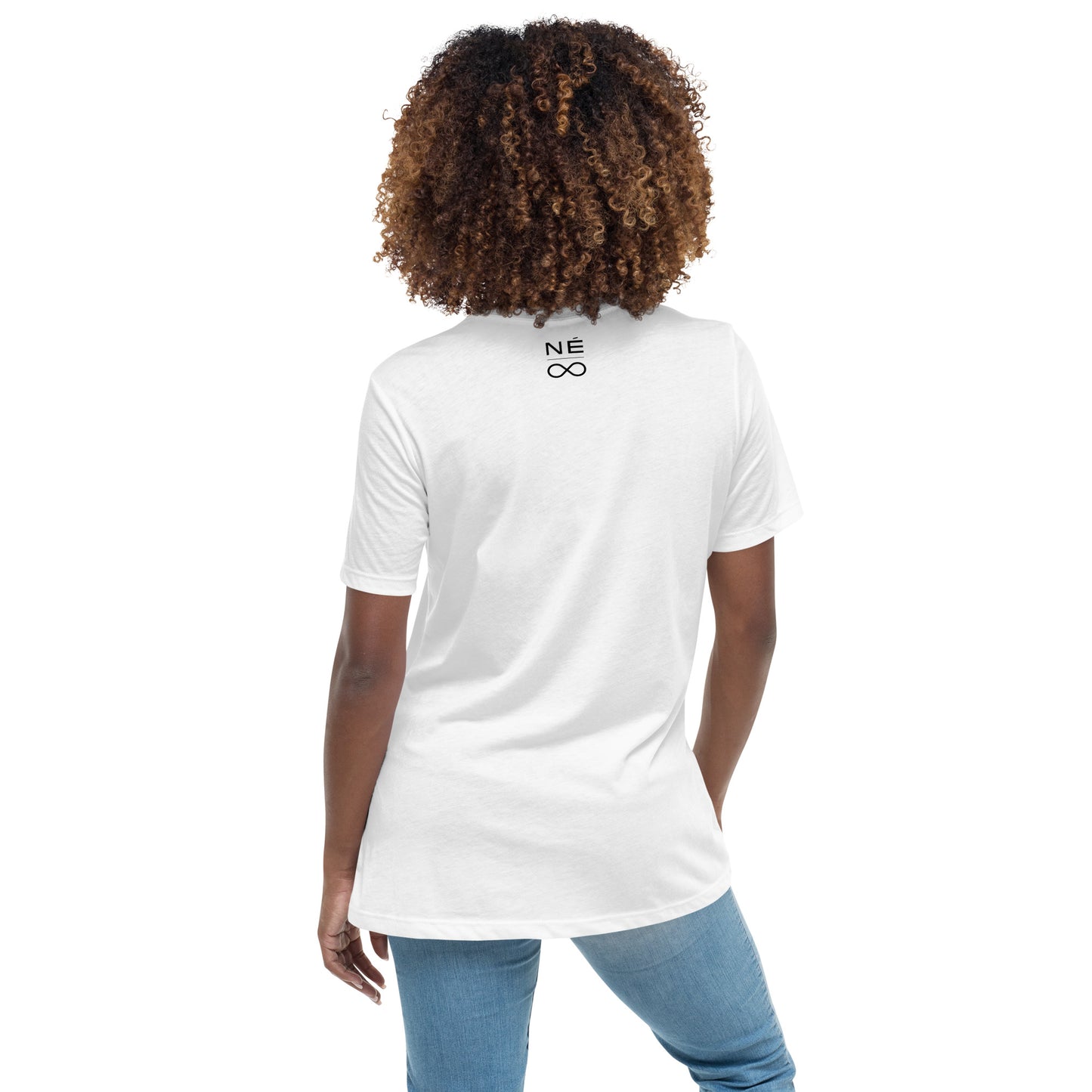 1 Guerrier T-shirt Blanc Décontracté pour Femme FR