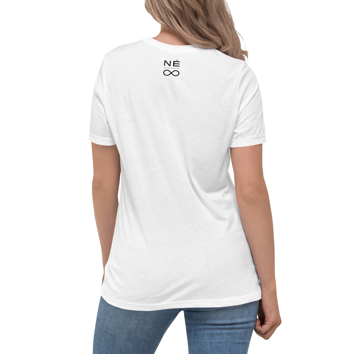 1 Guerrier T-shirt Blanc Décontracté pour Femme FR