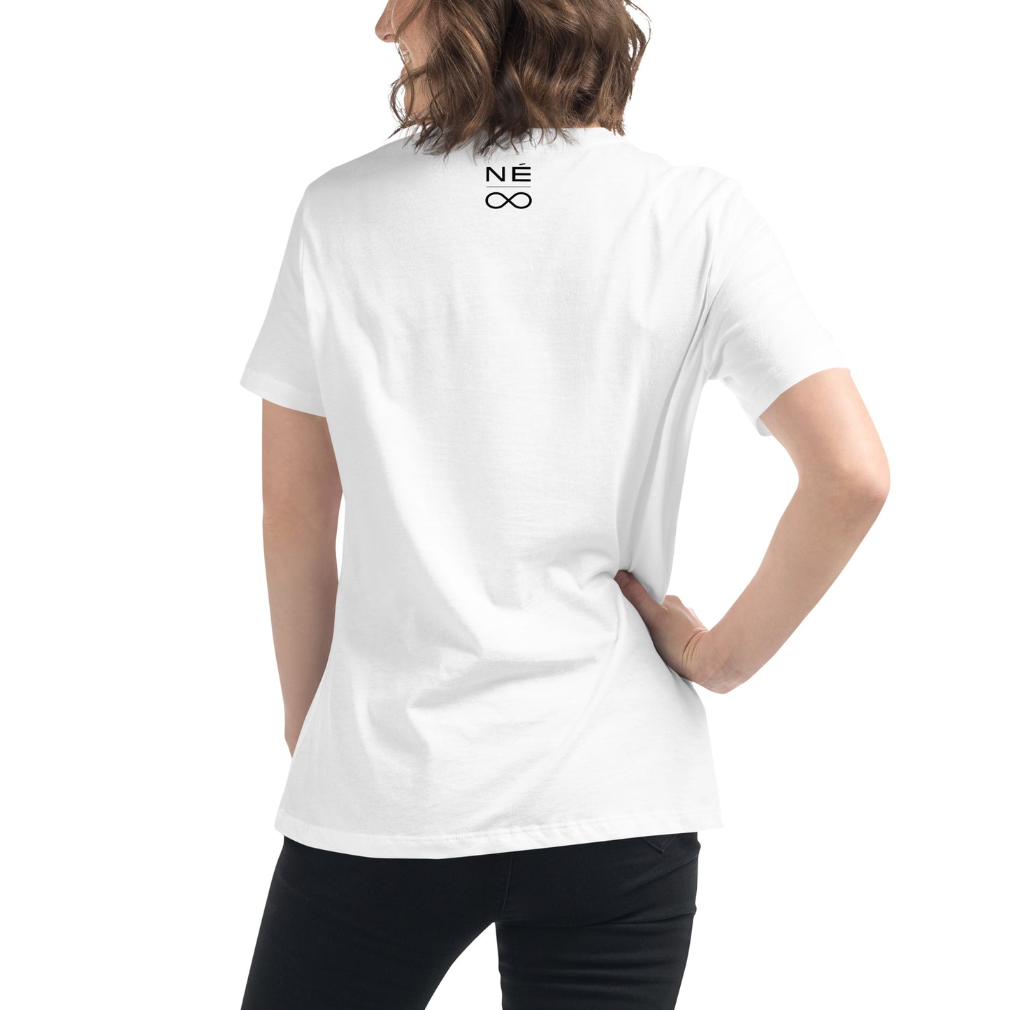 1 Guerrier T-shirt Blanc Décontracté pour Femme FR